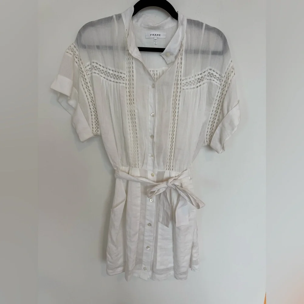 Frame Women’s Twisted Pleat Dress size M - Picture 5 of 10